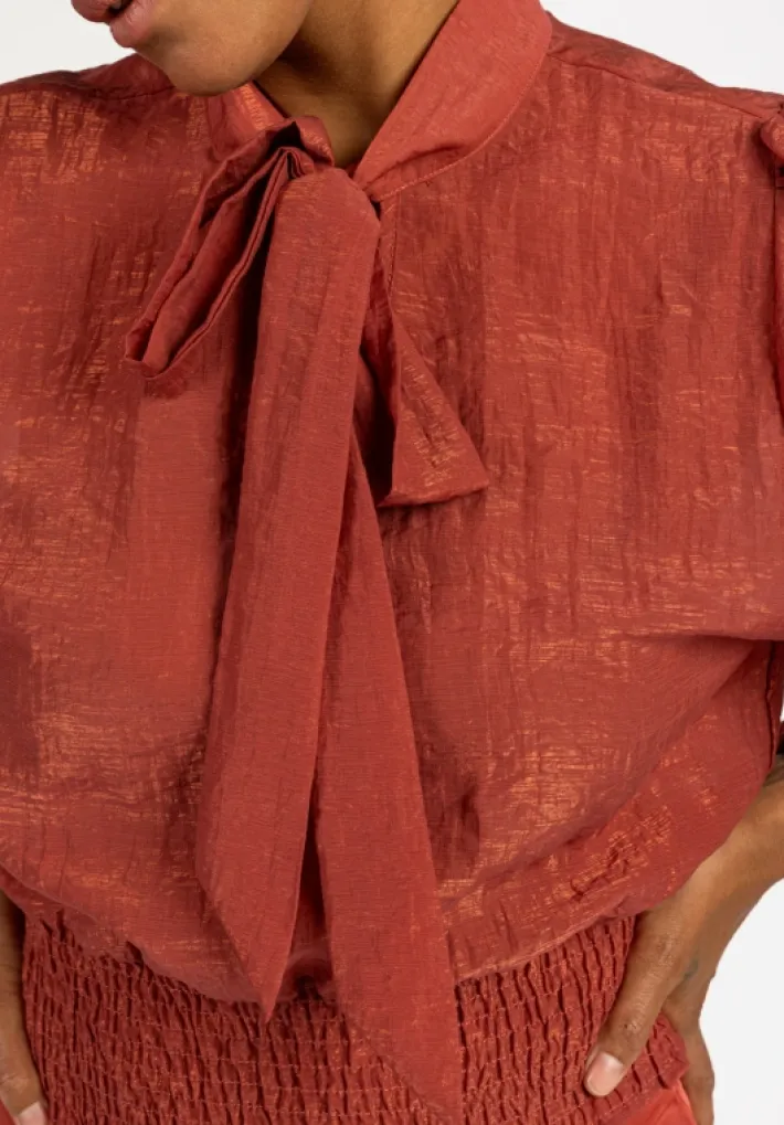 AAIKO Party Collection | Blouses<Maysa Blouse Rood