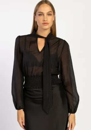 AAIKO Party Collection | Blouses<Maysa Blouse Zwart