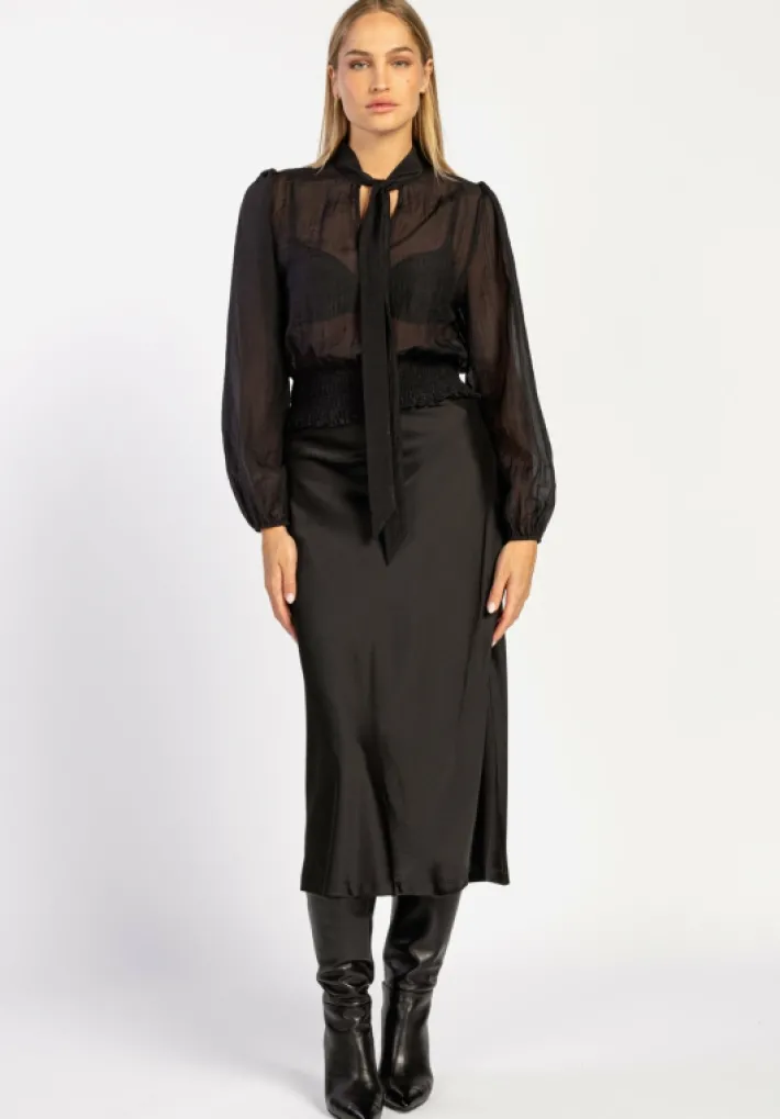 AAIKO Party Collection | Blouses<Maysa Blouse Zwart