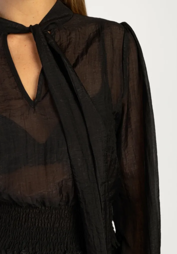 AAIKO Party Collection | Blouses<Maysa Blouse Zwart