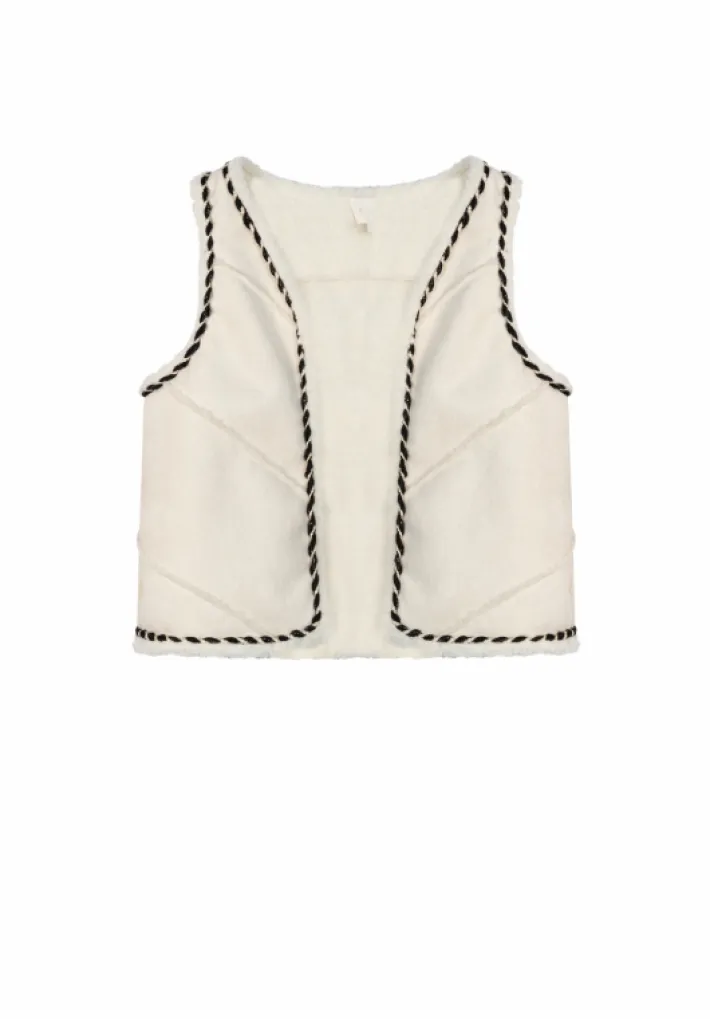 AAIKO Tops | Tops<Narin Gilet Wit