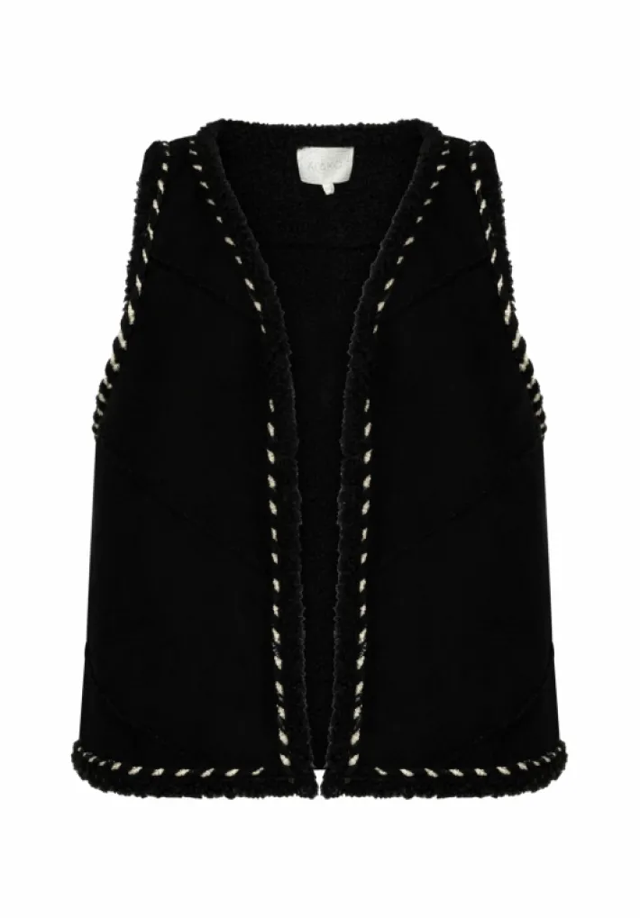 AAIKO Jackets | Jackets<Narin Gilet Zwart