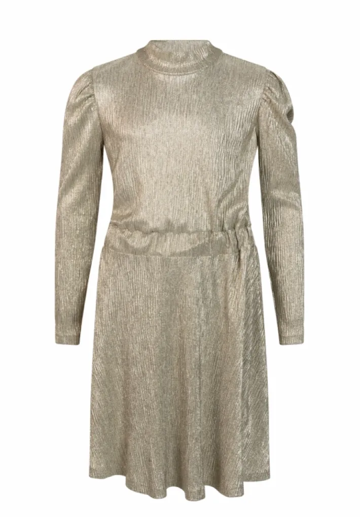 AAIKO Dresses | Jurken<Nimra Jurk Goud