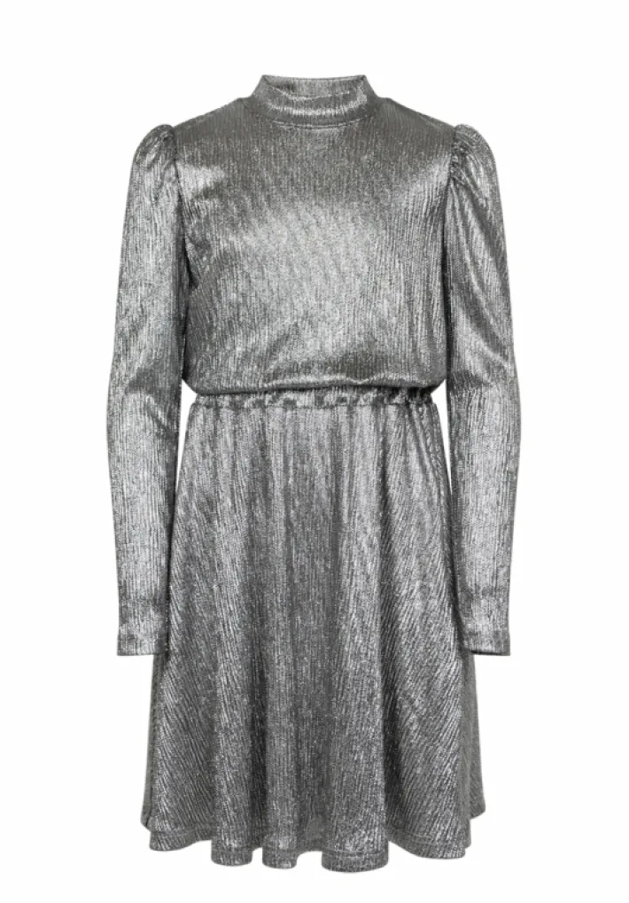 AAIKO Dresses | Jurken<Nimra Jurk Zilver