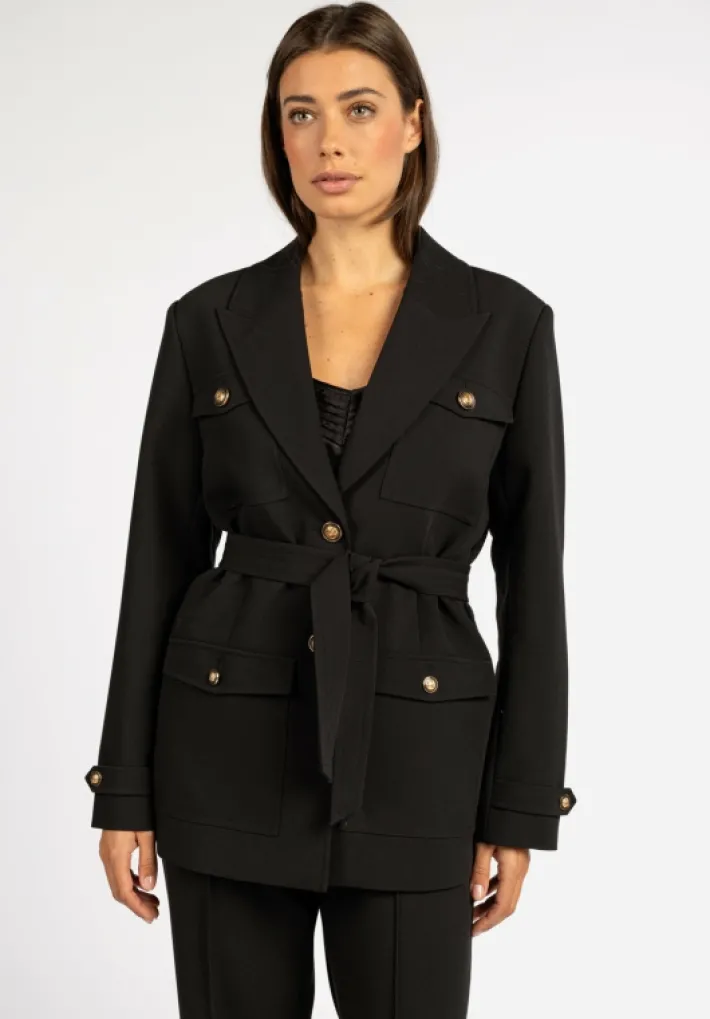 AAIKO Suits | Blazers<Noa Blazer Zwart