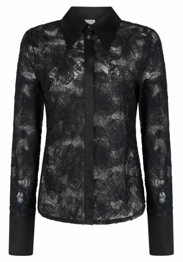 AAIKO Party Collection | Blouses<Noelle Blouse Zwart