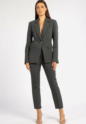 AAIKO Suits | Broeken<Parene Belt Broek Grijs/Groen