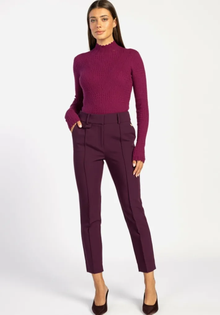 AAIKO Party Collection | Suits<Parene Broek Burgundy