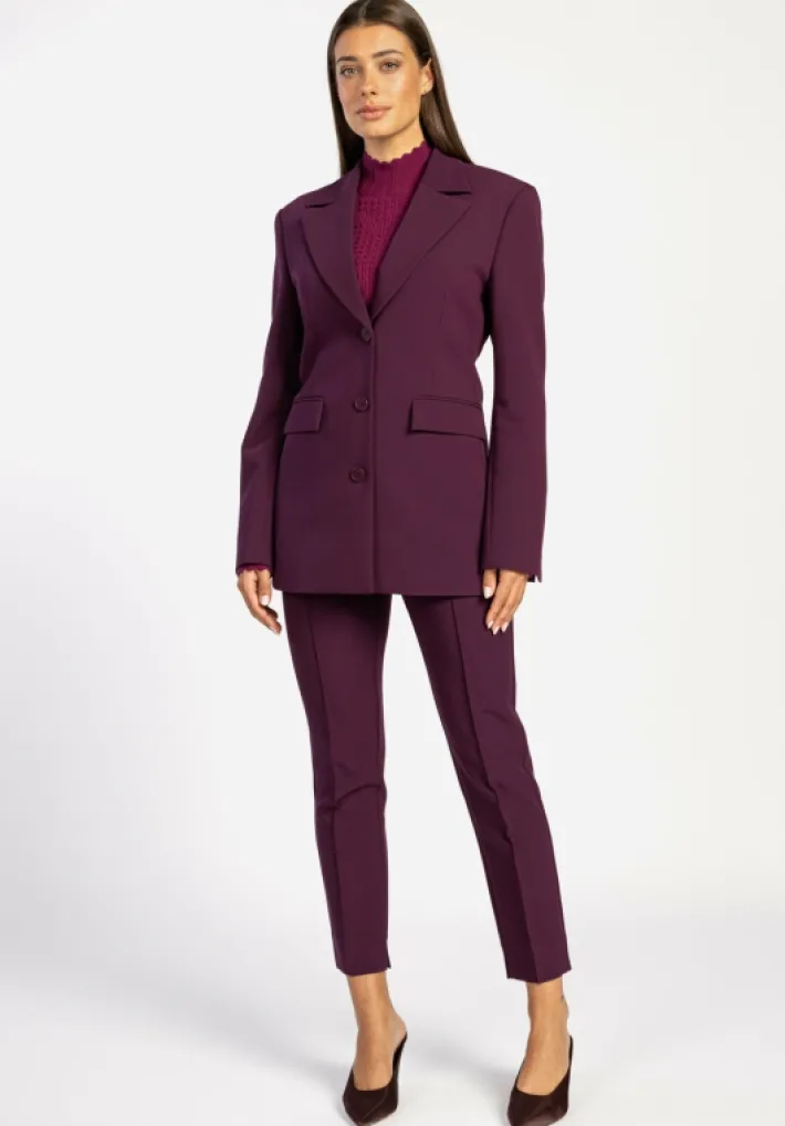 AAIKO Party Collection | Suits<Parene Broek Burgundy