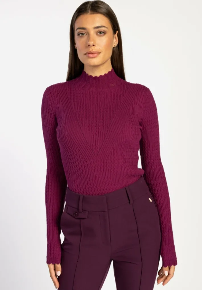 AAIKO Party Collection | Suits<Parene Broek Burgundy