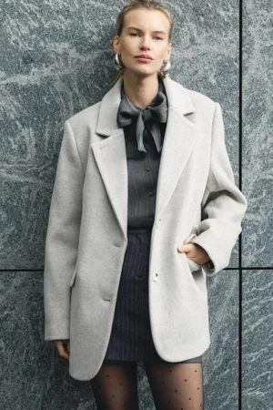 AAIKO Rokken | Suits<Pascale Pinstripe Rok Grijs
