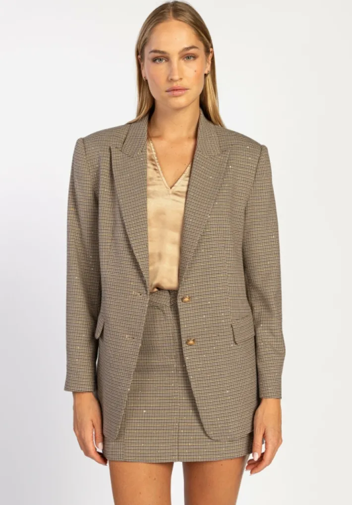 AAIKO Party Collection | Rokken<Pascale Tweed Rok Beige