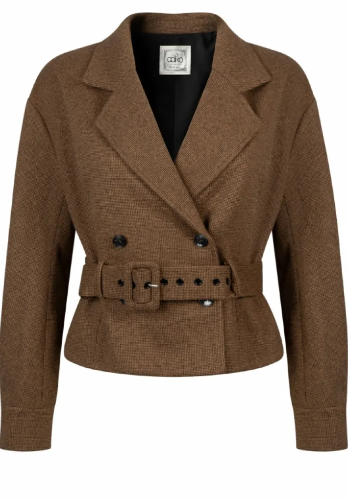 AAIKO Jackets<Polette Jack Bruin