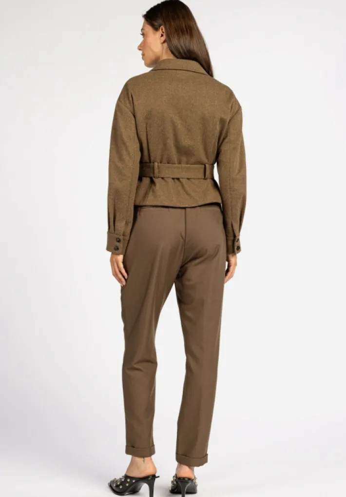AAIKO Jackets<Polette Jack Bruin