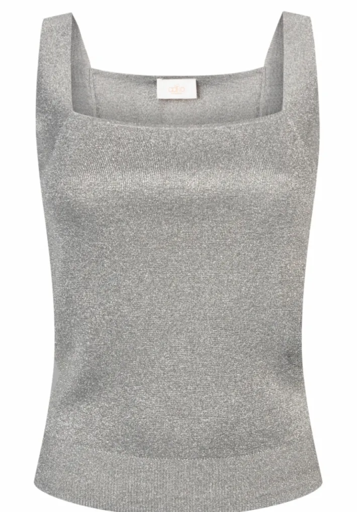 AAIKO Party Collection | Tops<Quin Top Zilver