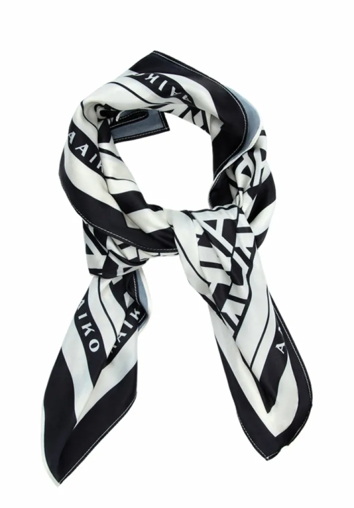 AAIKO Accessoires<Sjaal Zwart Wit