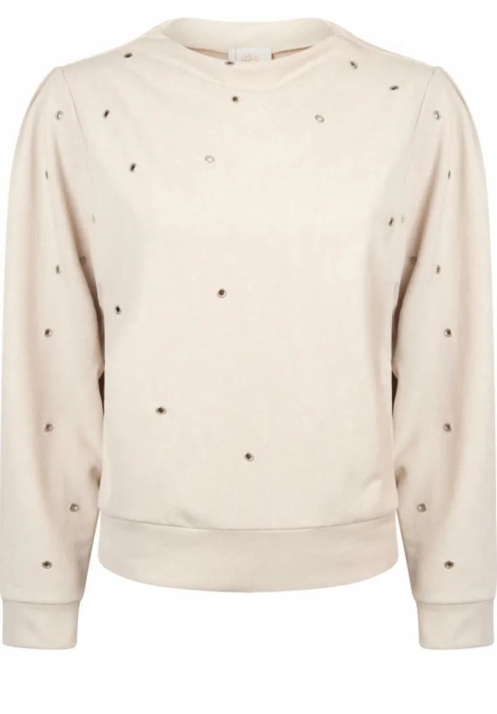 AAIKO Tops<Skyler Trui Beige