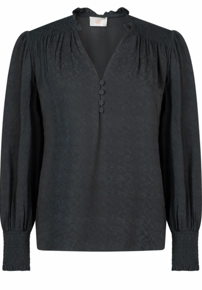 AAIKO Blouses | Sustainable Styles<Stella Blouse Grijs