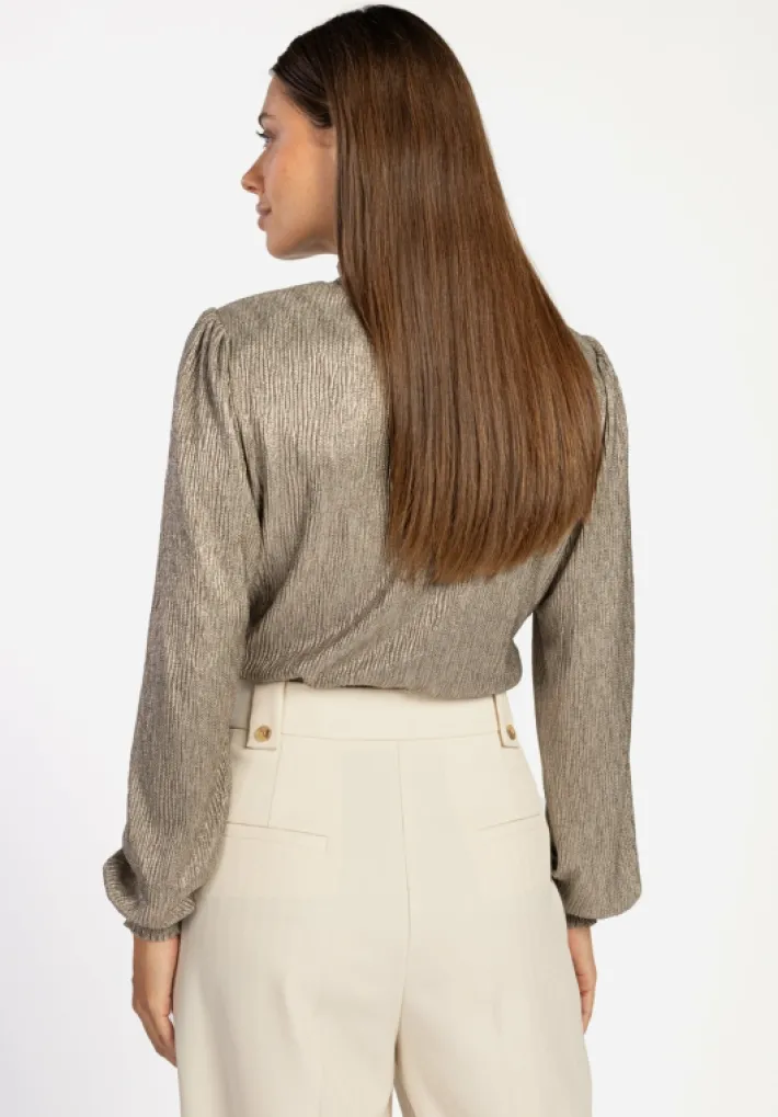 AAIKO Party Collection | Tops<Tory Top Goud