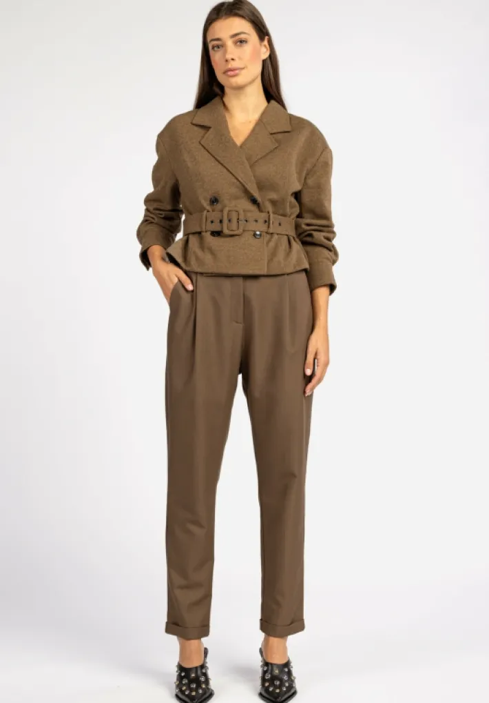AAIKO Broeken<Tressa Broek Bruin