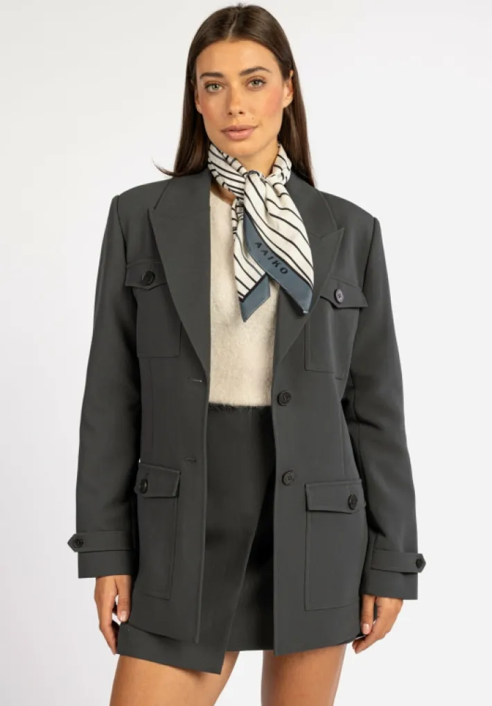 AAIKO Rokken | Suits<Valery Rok Grijs/Groen