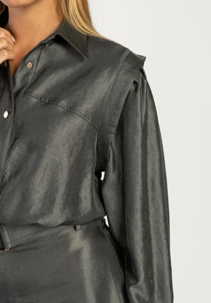 AAIKO Rokken | Co-ord Sets<Varya Rok Grijs