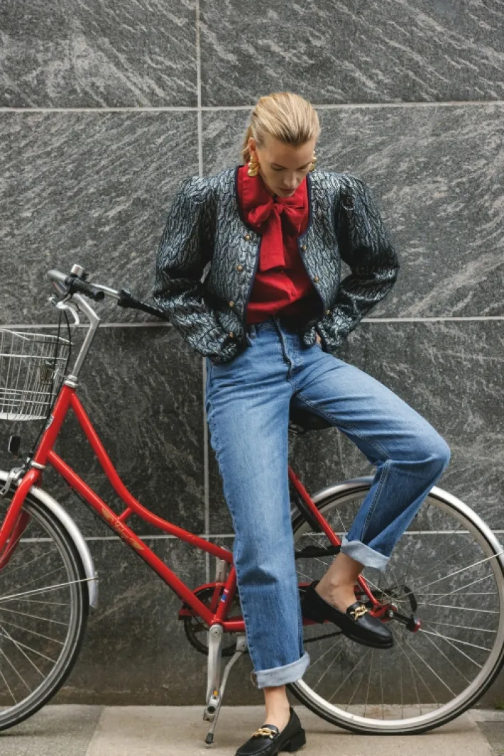 AAIKO Blouses<Veronne Tie Blouse Rood