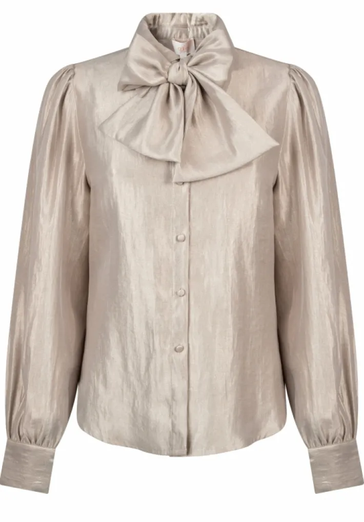 AAIKO Blouses<Veronne Tie Blouse Zand