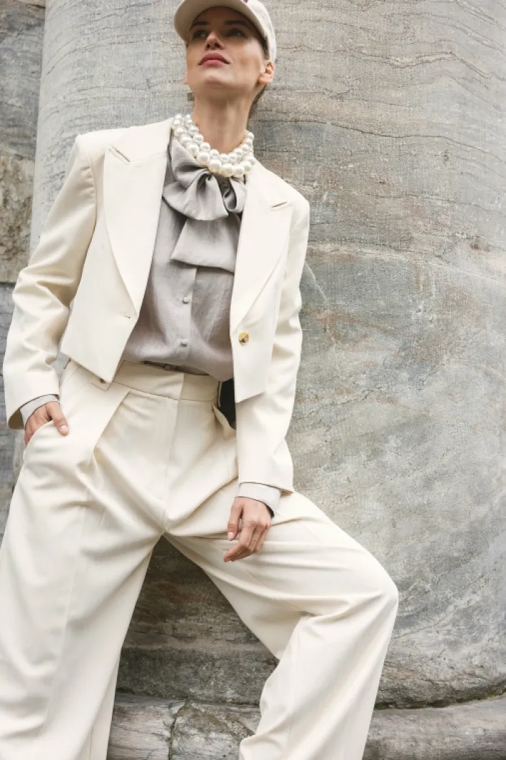 AAIKO Blouses<Veronne Tie Blouse Zand