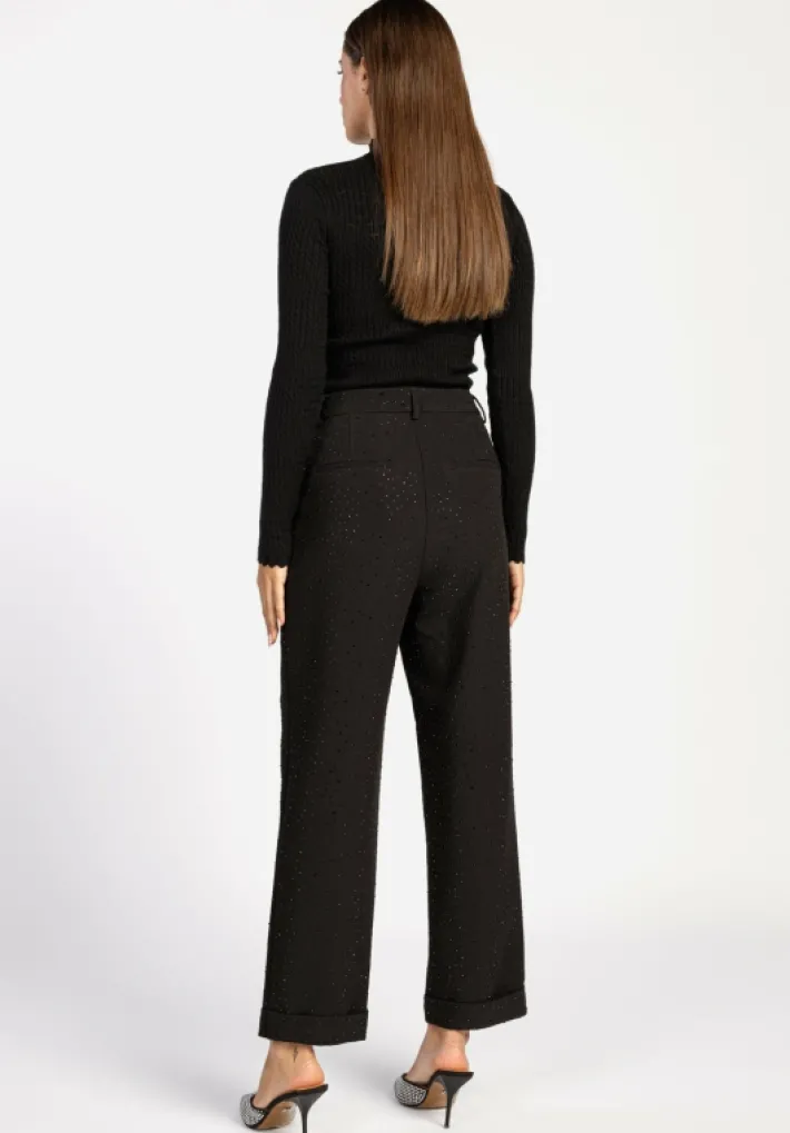 AAIKO Tops | Knitwear<Vida Top Zwart