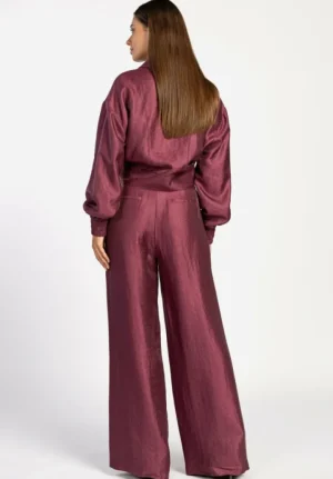 AAIKO Party Collection | Jackets<Vina Shine Jack Burgundy