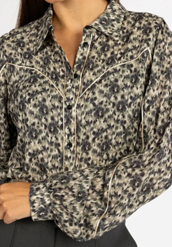 AAIKO Blouses<Yasmina Blouse Groen